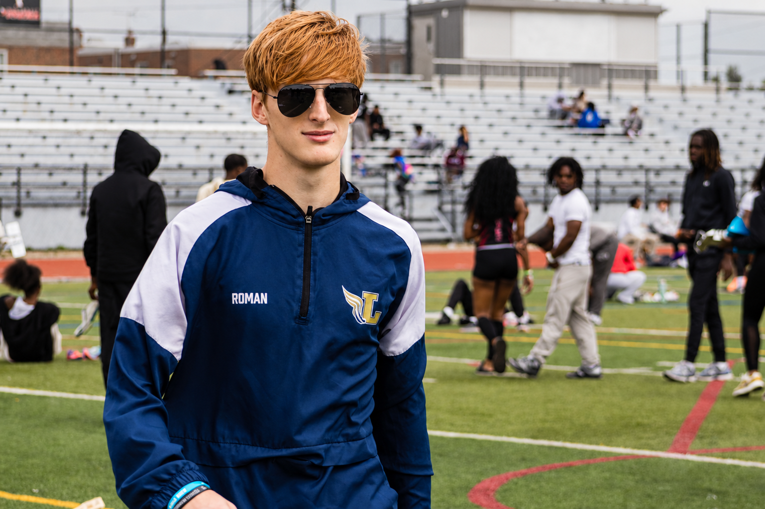 Sawyer Roman — sports photographer and track & field athlete, Philadelphia PA